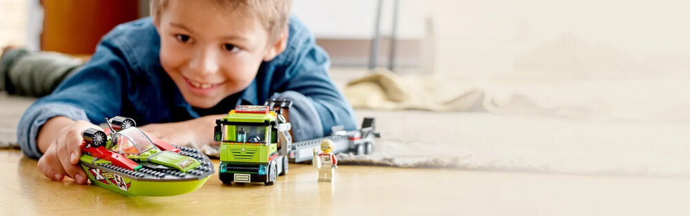LEGO City Transporter łodzi wyścigowej 60254