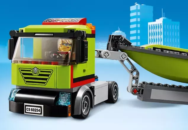 LEGO City Transporter łodzi wyścigowej 60254