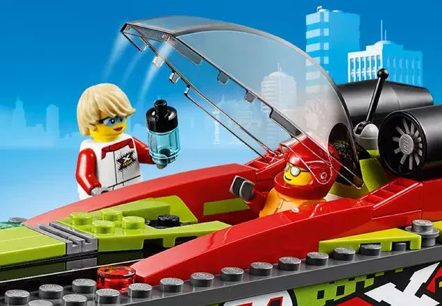 LEGO City Transporter łodzi wyścigowej 60254