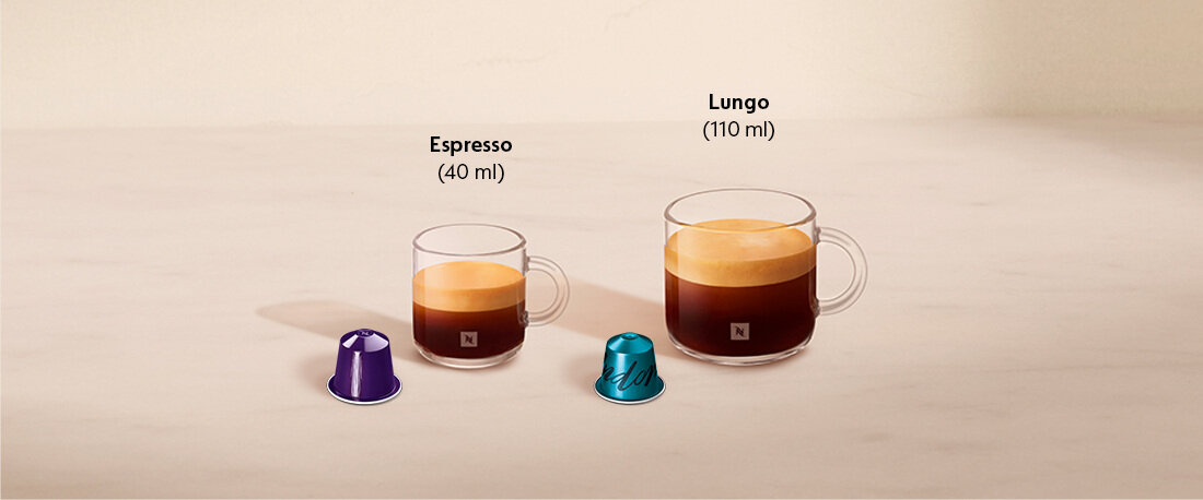 Ekspres KRUPS Nespresso Essenza Mini XN1101 Biały Mobilny design ciśnienie smak Dwa programowalne przyciski Espresso Lungo pojemność wymiary