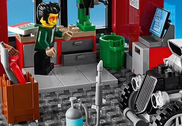 LEGO City Warsztat tuningowy 60258