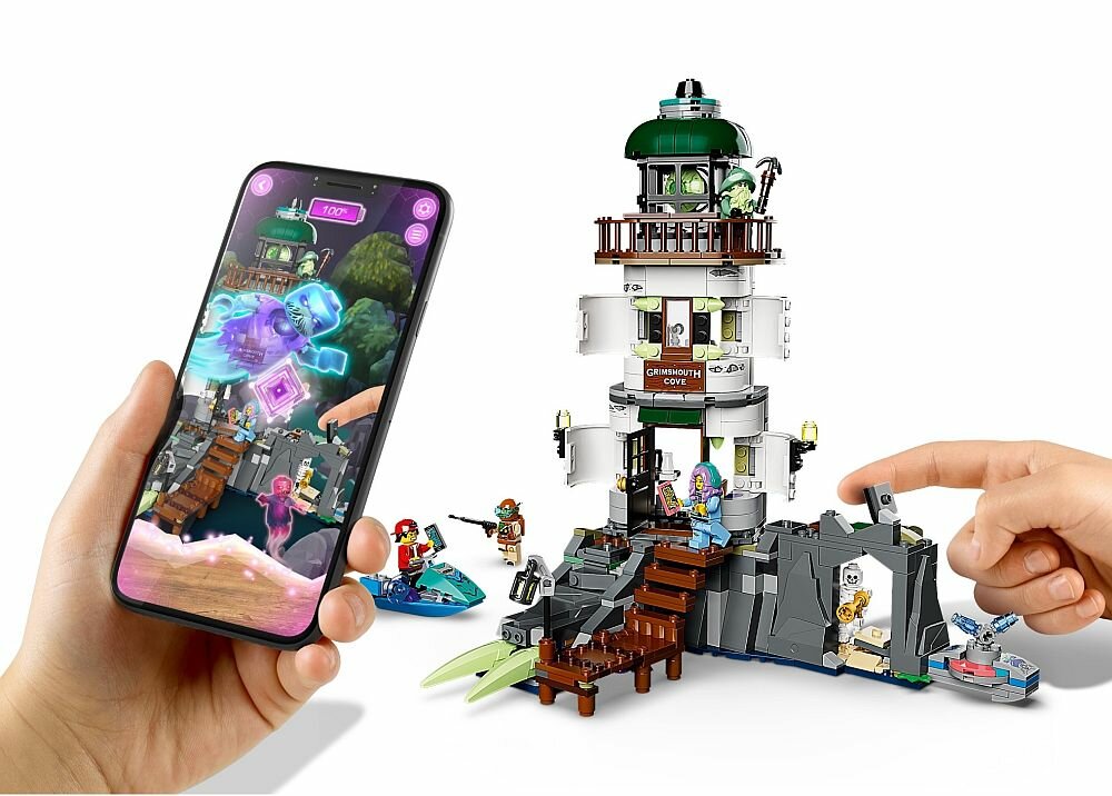 LEGO Hidden Side Latarnia ciemności 70431 - Aplikacja Hidden Side AR 