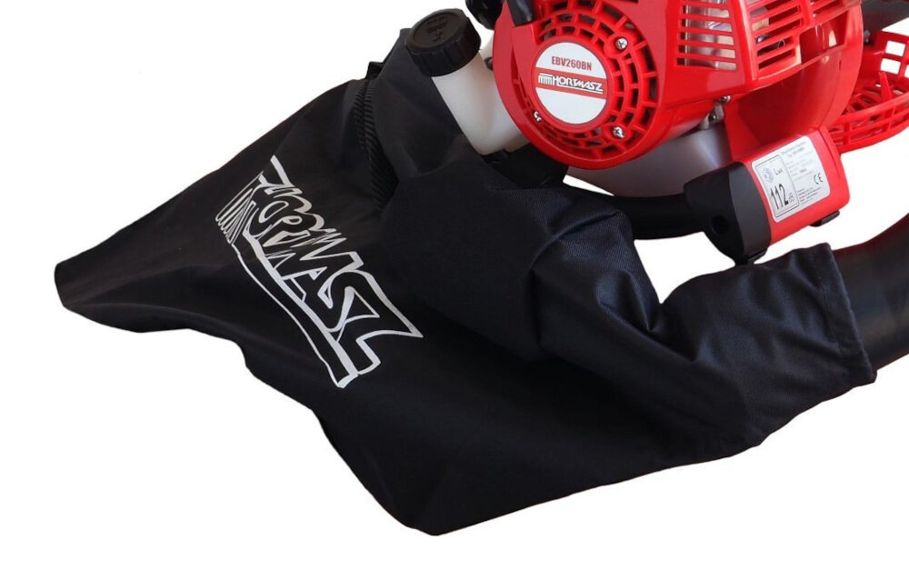 Odkurzacz do liści HORTMASZ HDS 260 spalinowy worek duży 40 litrów pojemności z trwałego materiału