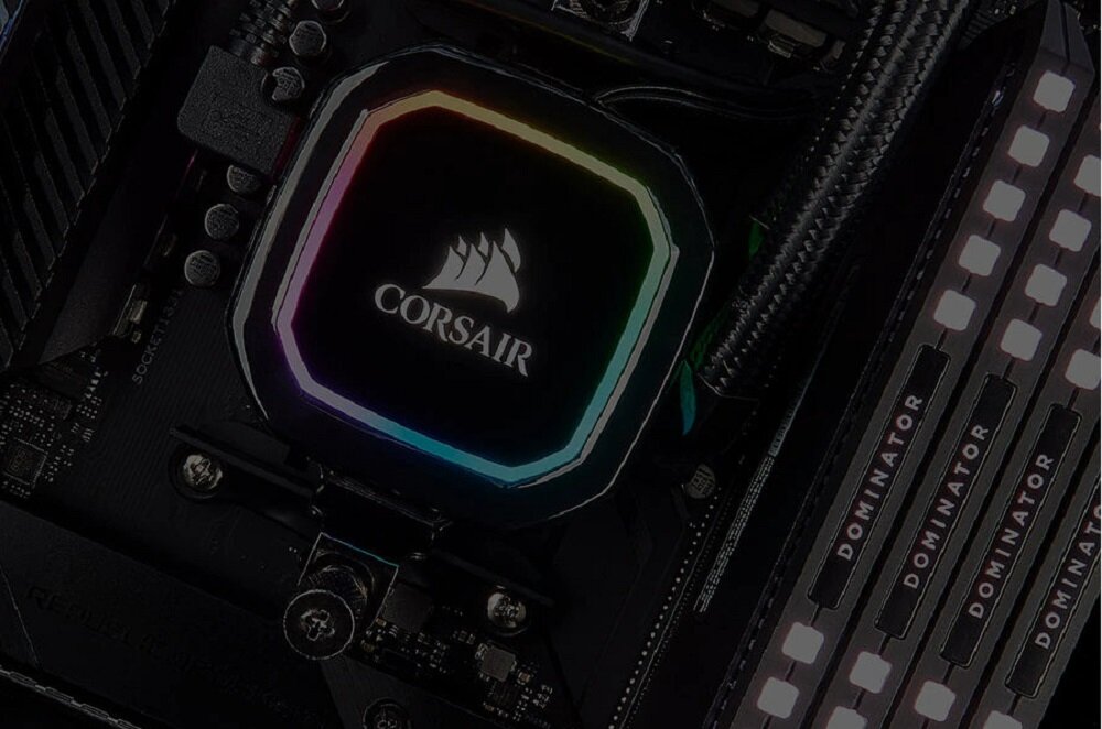 Chłodzenie wodne CORSAIR iCUE H150i RGB Pro XT - plyta chlodzaca