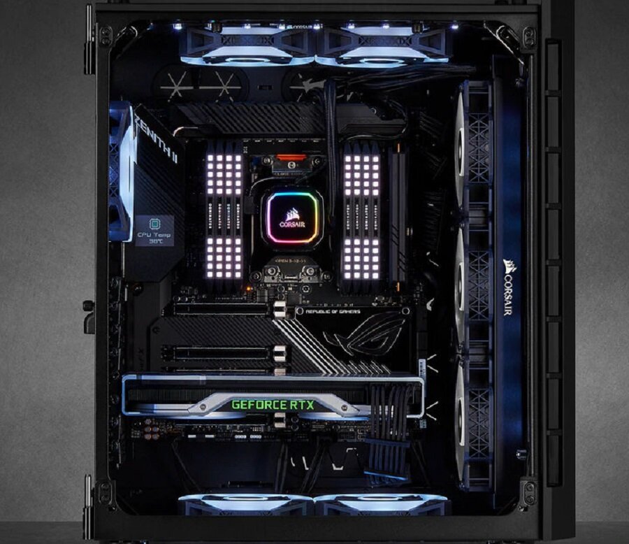 Chłodzenie wodne CORSAIR iCUE H150i RGB Pro XT - oprogramowanie
