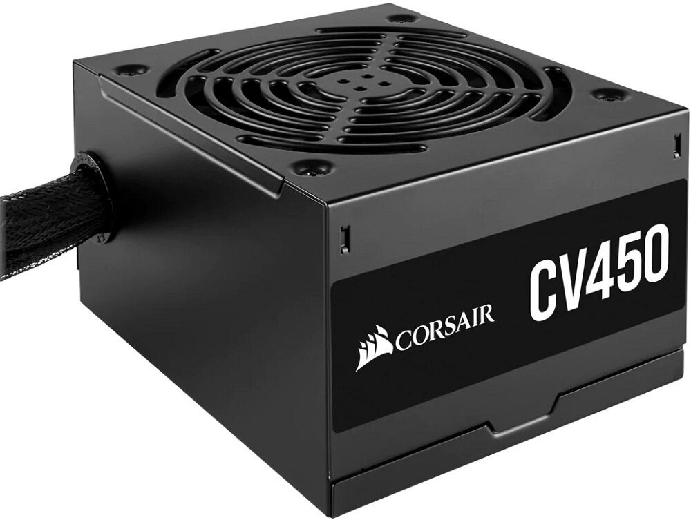 Zasilacz-CORSAIR-CV450-450W-Bronze  - kompaktowa konstrukcja 