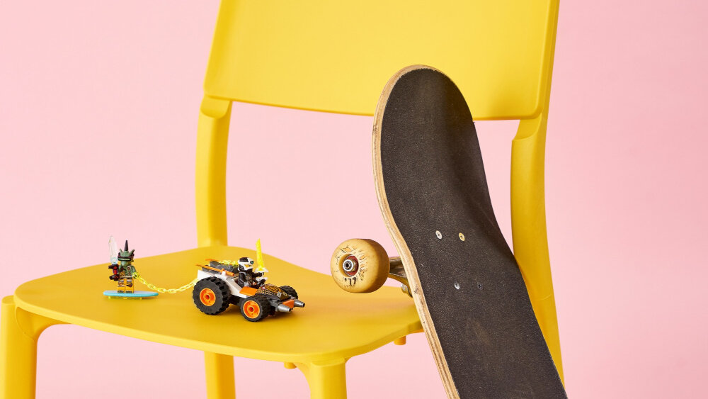 LEGO Ninjago Samochod Cole'a - funkcja edukacyjna