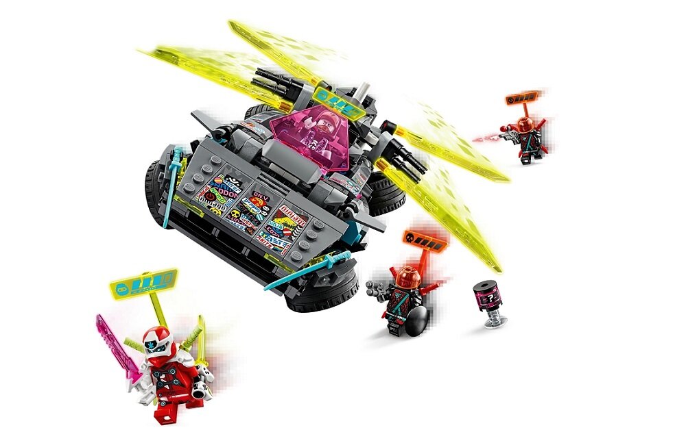LEGO Ninjago Latający samochód ninja 71710 kreatywna zabawa widłowy rozwój merytoryczny dziecka klasyczna zabawa klocki figurki Autolot