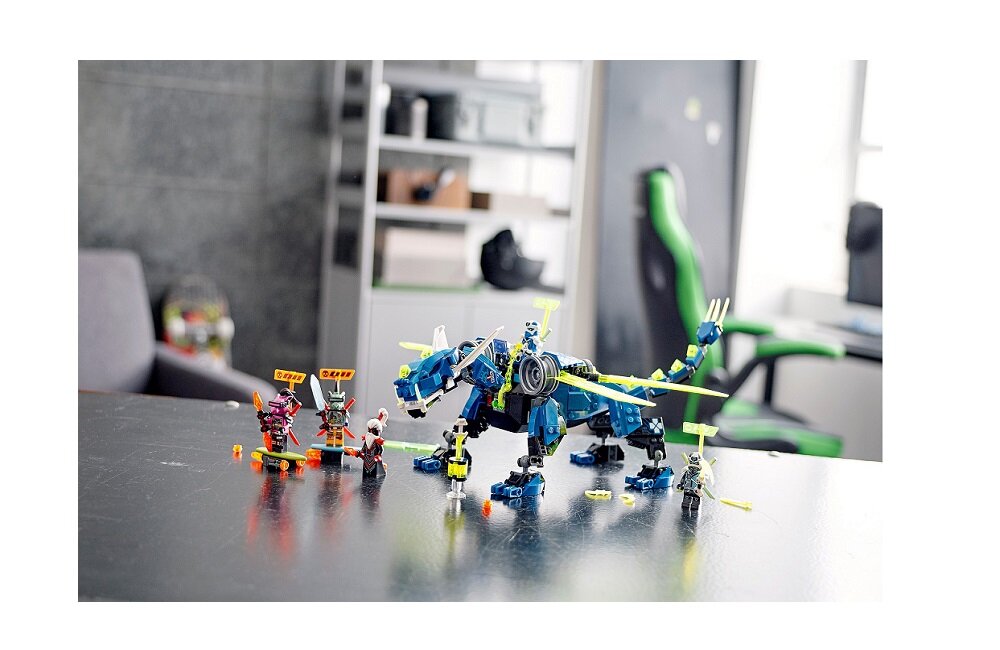 LEGO Ninjago Cybersmok Jaya 71711 prawidłowy rozwój merytoryczny dziecka kreatywna zabawa