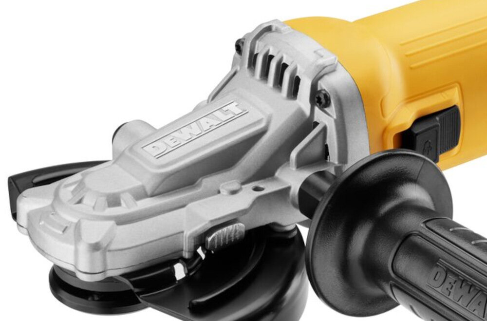 Szlifierka kątowa DEWALT DWE4157F silnik ochrona przed zapyleniem łożyska kulkowe trwałość wydajność dokładne izolowanie uzwojenia stojana 