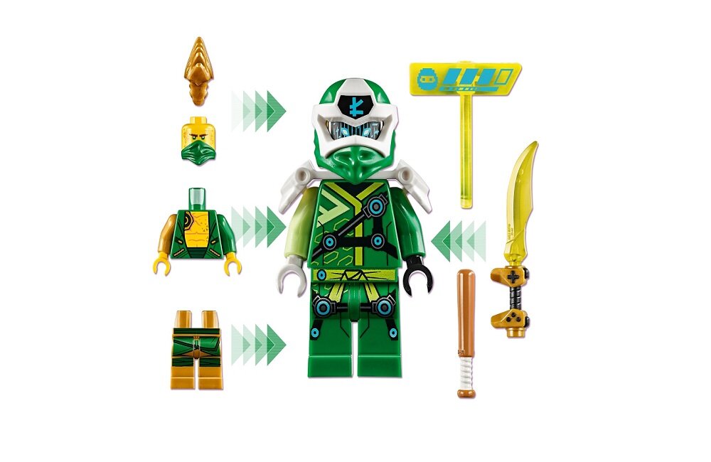 LEGO Ninjago Awatar Lloyda kapsuła gracza 71716 prawidłowy rozwój merytoryczny dziecka zabawki klocki figurki kreatywna zabawa