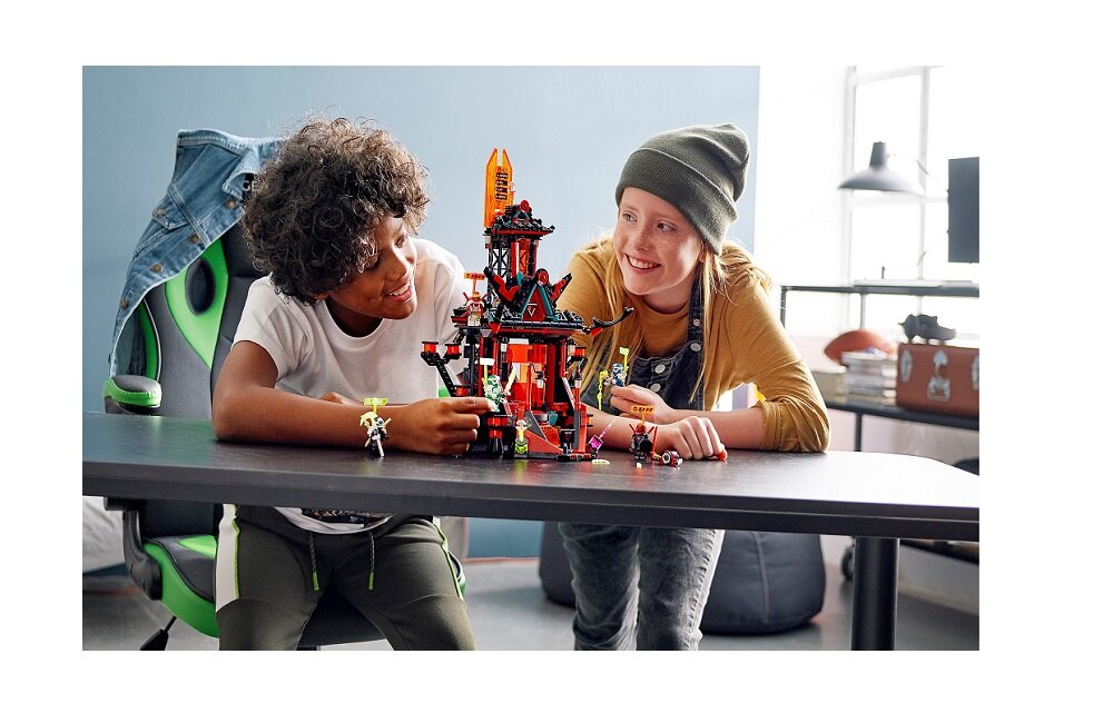 LEGO Ninjago Imperialna Świątynia szaleństwa 71712 kreatywna zabawa pobudza wyobraźnię prawidłowy rozwój merytoryczny dziecka klocki figurki