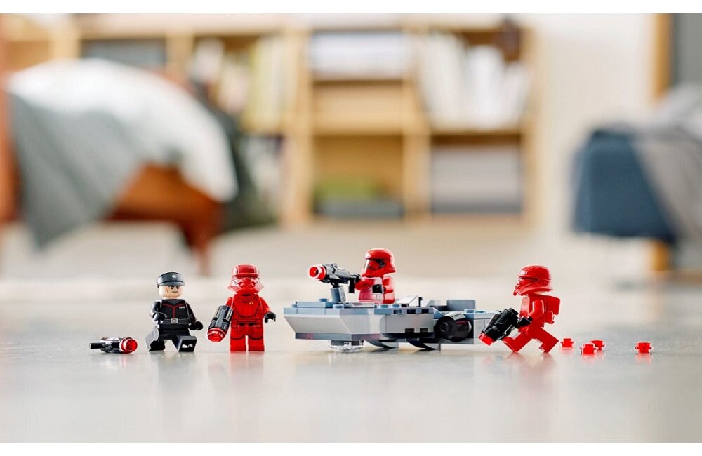 LEGO Star Wars Zestaw bitewny żołnierzy Sithow 75266 kreatywna zabawa prawidłowy rozwój merytoryczny dziecka klocki figurki minifigurki bez zasilania klasyczna zabawa wysoka jakość lego wielogodzinna zabawa