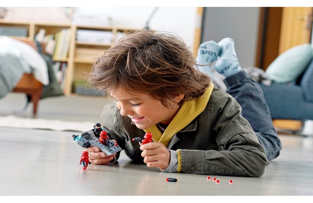 LEGO Star Wars Zestaw bitewny żołnierzy Sithow 75266 kreatywna zabawa prawidłowy rozwój merytoryczny dziecka klocki figurki minifigurki bez zasilania klasyczna zabawa wysoka jakość lego wielogodzinna zabawa