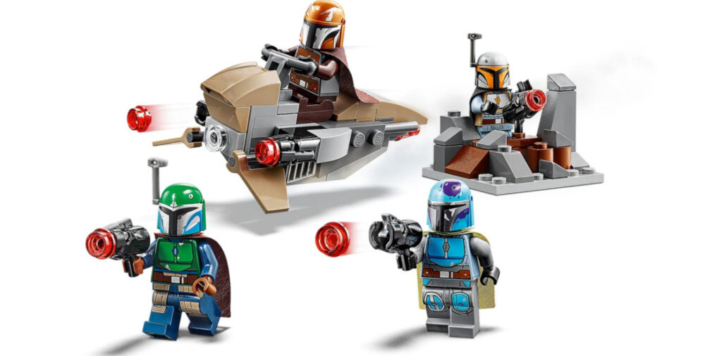 LEGO Star Wars Zestaw Bojowy Mandalorianina - ogólny