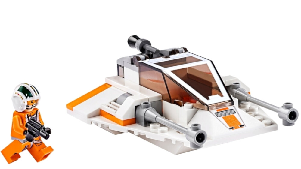 LEGO Star Wars Śmigacz śnieżny - łączenie zestawów
