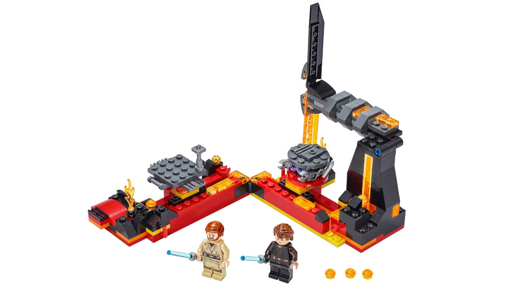 LEGO Star Wars Pojedynek na planecie Mustafar - wymiary