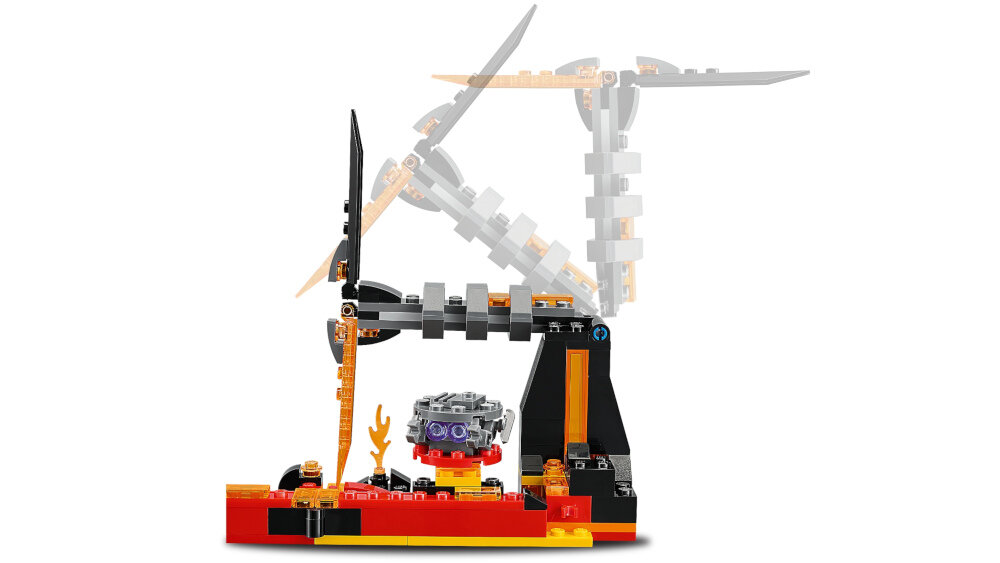 LEGO Star Wars Pojedynek na planecie Mustafar - kreatywnosc brak baterii