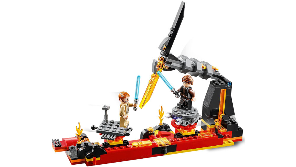 LEGO Star Wars Pojedynek na planecie Mustafar - bezpieczeństwo
