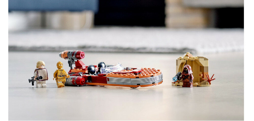 LEGO Star Wars Śmigacz Luke’a Skywalkera 75271 zabawa dla kolekcjonerów