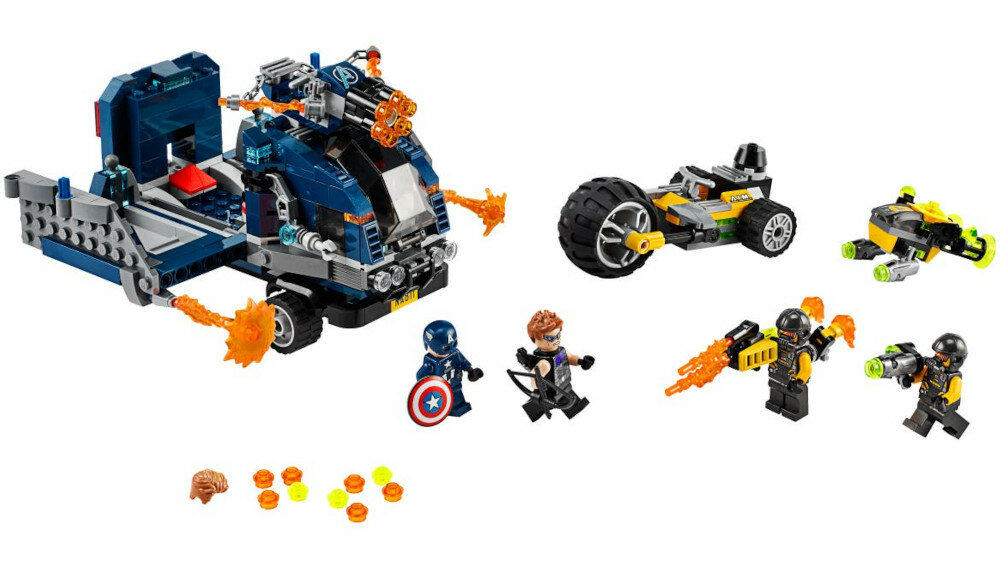 LEGO Marvel Avengers Zatrzymanie ciężarówki 76143