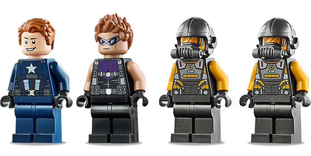 LEGO Marvel Avengers Zatrzymanie ciężarówki 76143 minifigurki akcesoria