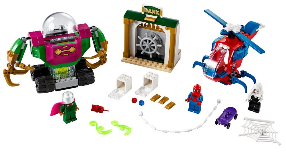 LEGO Marvel Groźny Mysterio - Marvel idealny pomysł na prezent dla dzieci powyżej 4 lat