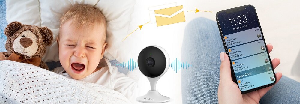 Kamera Imou CUE 2 - Funkcja Baby care