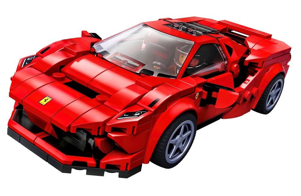 LEGO Speed Champions Ferrari F8 Tributo 76895 Rozwój wielu ważnych umiejętności