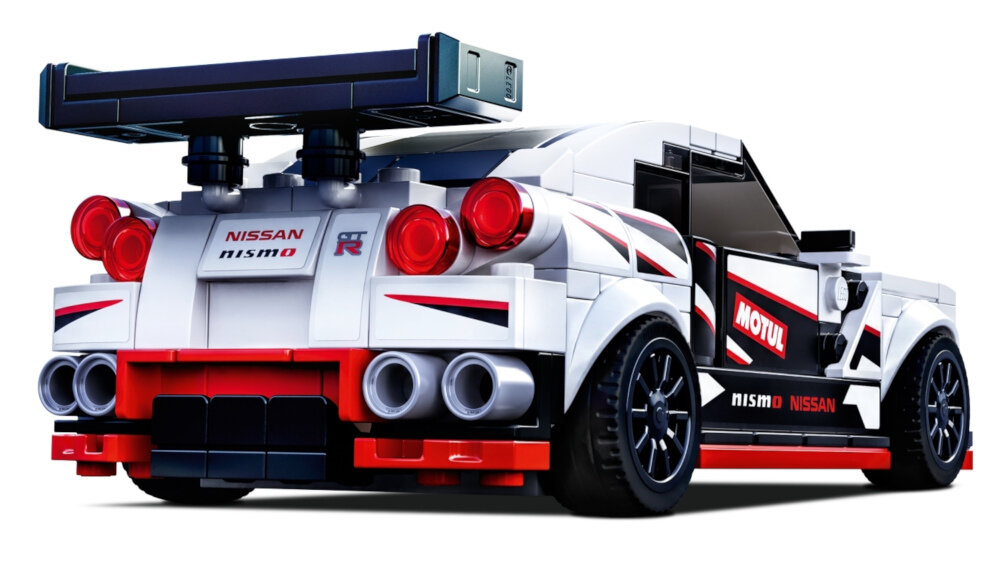 LEGO Speed Champions Nissan GT-R Nismo - mechanizmy