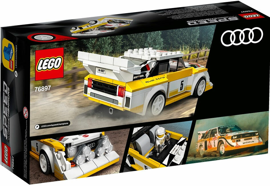 LEGO Speed Champions 198 5 Audi Sport quattro S1 - wygląd ogólny pudełko idealny prezent