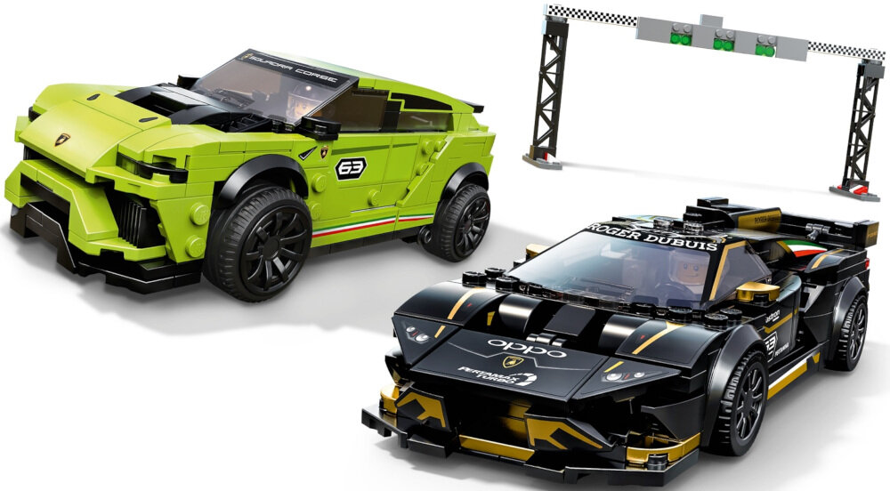 LEGO Speed Champions Lamborghini Urus ST-X i Lamborghini Huracán Super Trofeo EVO - ogólny