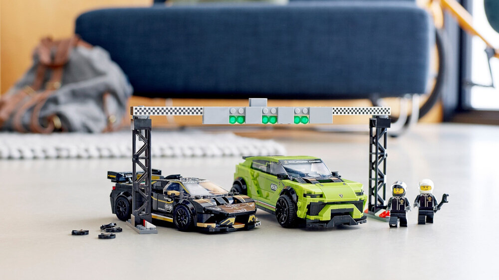 LEGO Speed Champions Lamborghini Urus ST-X i Lamborghini Huracán Super Trofeo EVO - aplikacja