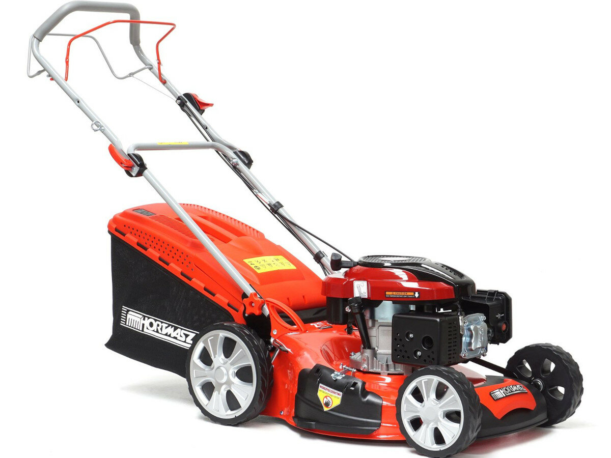 Kosiarka spalinowa HORTMASZ HKS 450 NL Loncin LC1P70FC z napedem wyglad