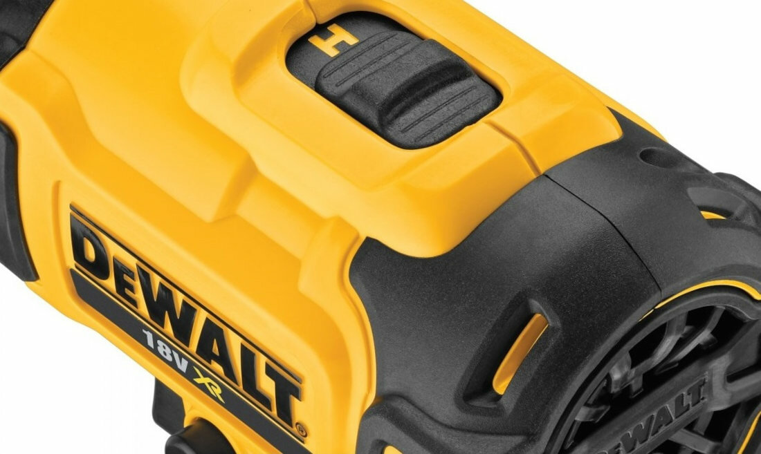 Opalarka DEWALT DCE530N temperatura