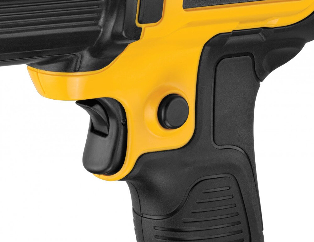 Opalarka DEWALT DCE530N przycisk blokady