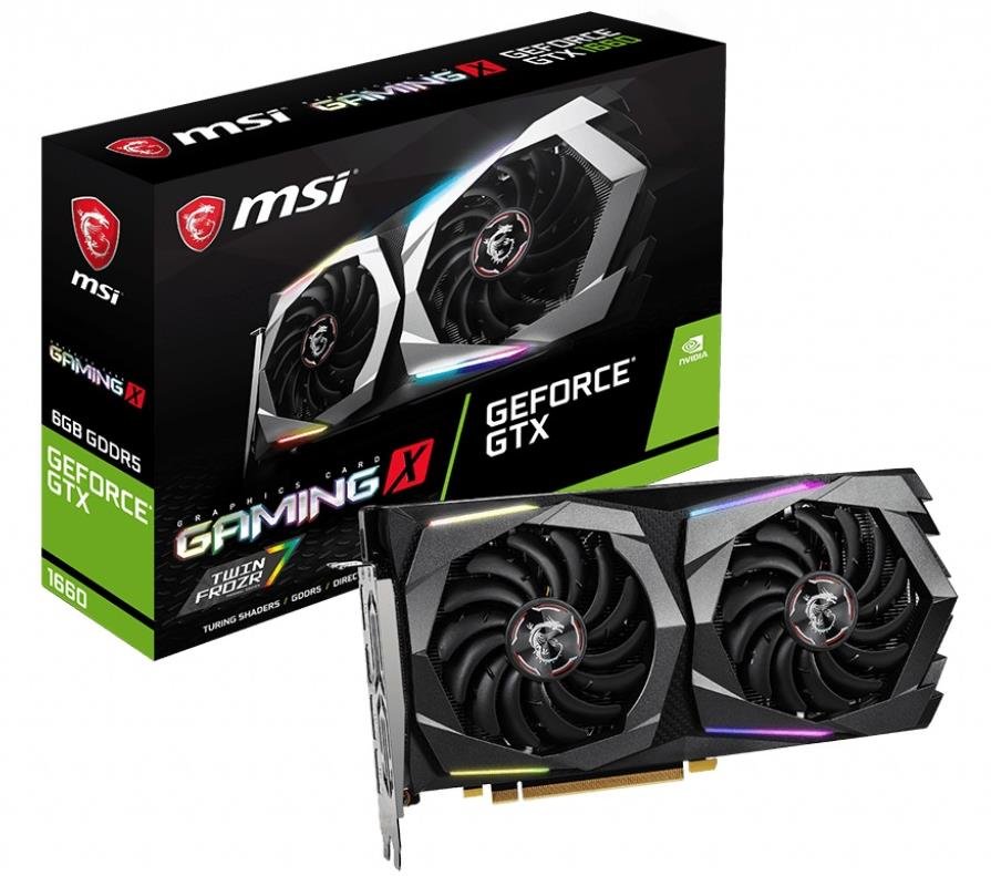 Karta graficzna MSI GeForce GTX 1660 TI GAMING X 6GB - SHADERY