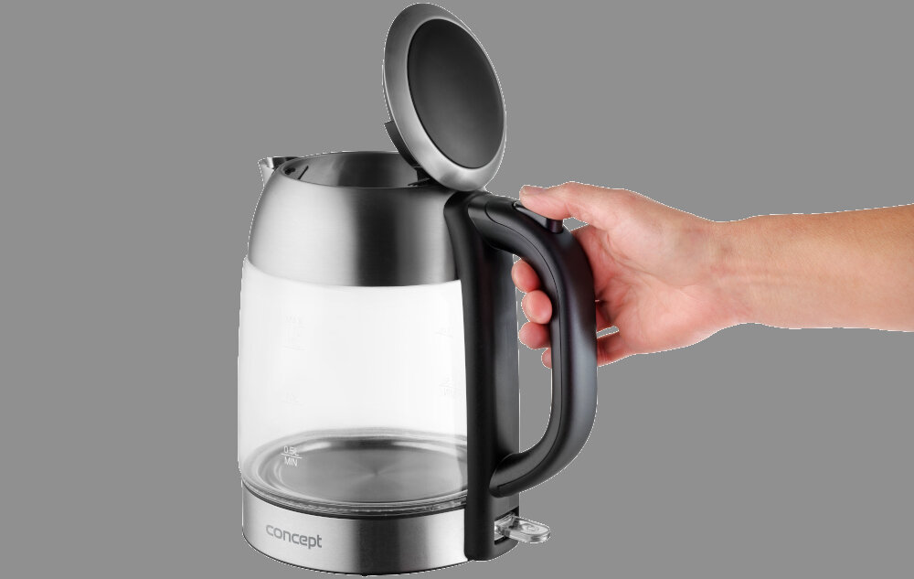 Czajnik CONCEPT RK4080 praktyczny napelnianie filtr wapienny