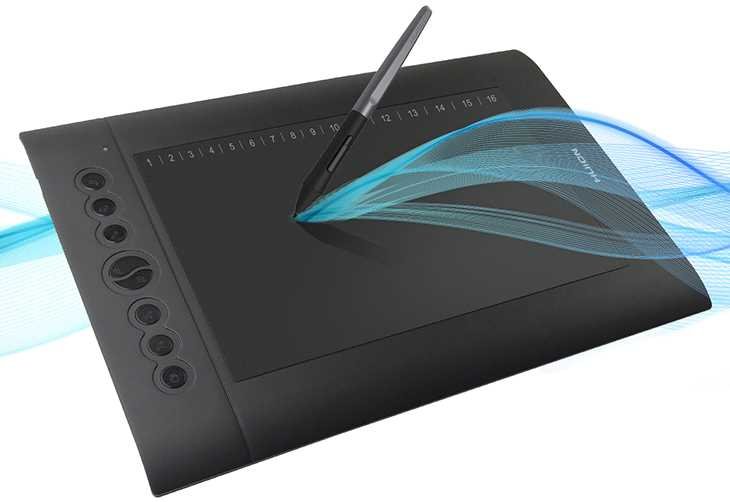 Tablet graficzny HUION 610 Pro V2 - Tablet graficzny