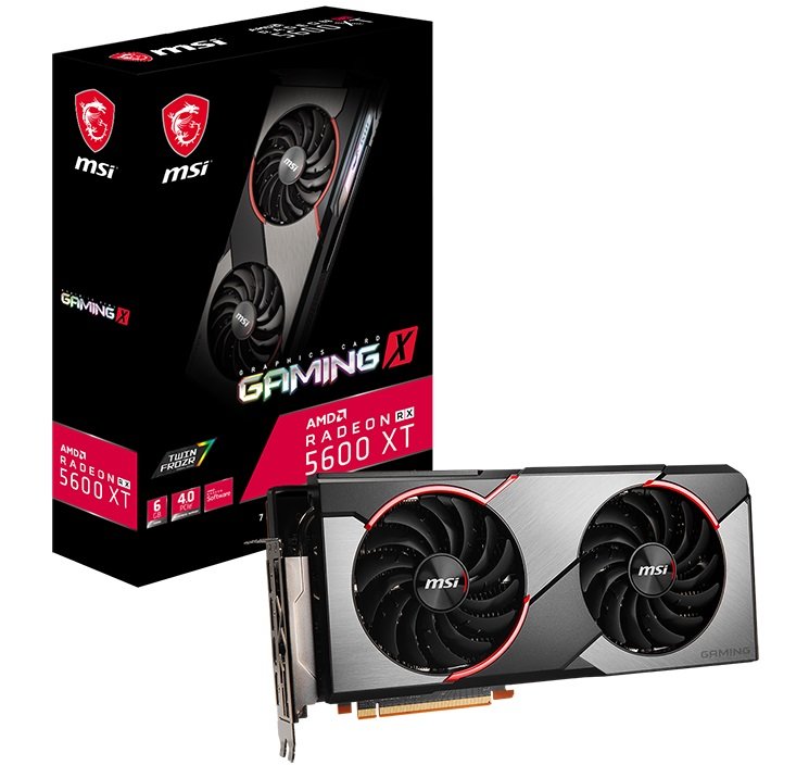 Karta graficzna MSI Radeon RX 5600 XT Gaming X 6GB - Karta graficzna