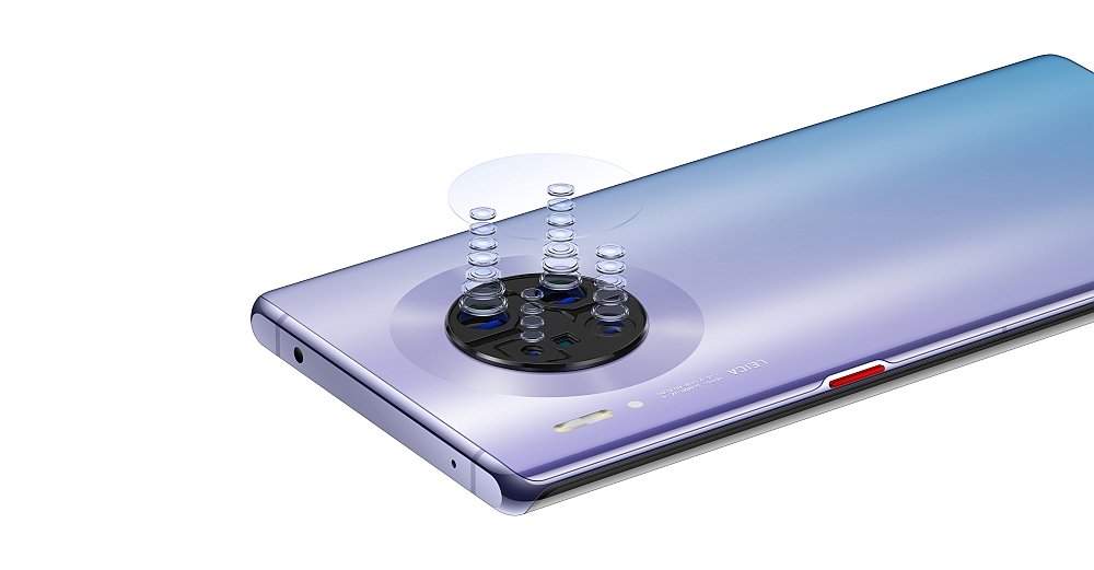 SMARTFON HUAWEI MATE 30 PRO aparat matryca obiektyw