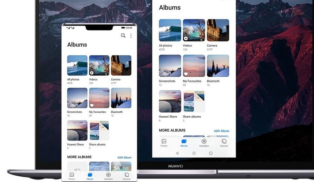 SMARTFON HUAWEI MATE 30 PRO synchronizacja sterowanie