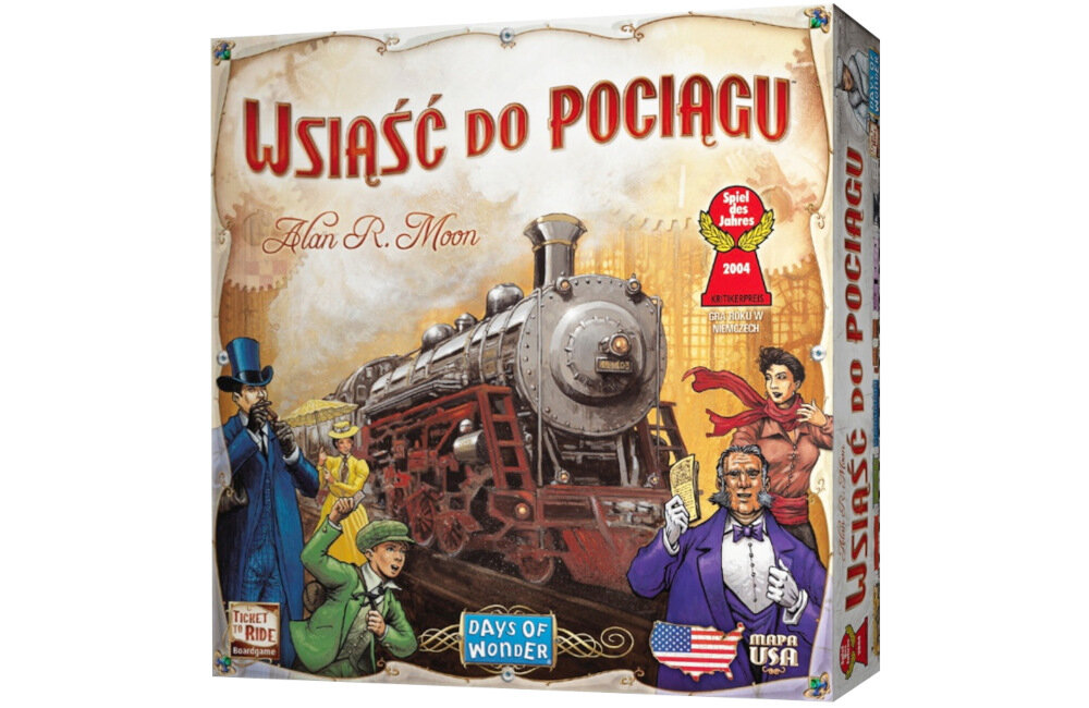 Gra planszowa REBEL Wsiąść do Pociągu: USA 26239