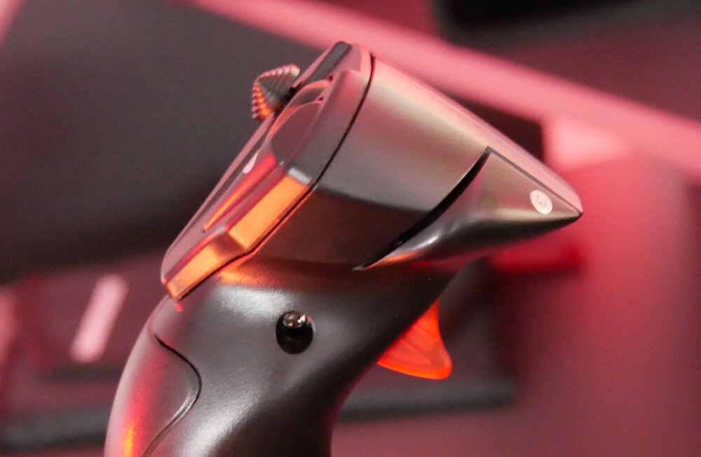 Joystick THRUSTMASTER T.Flight Stick X PS3 PC komfort wygoda ergonomia kształt