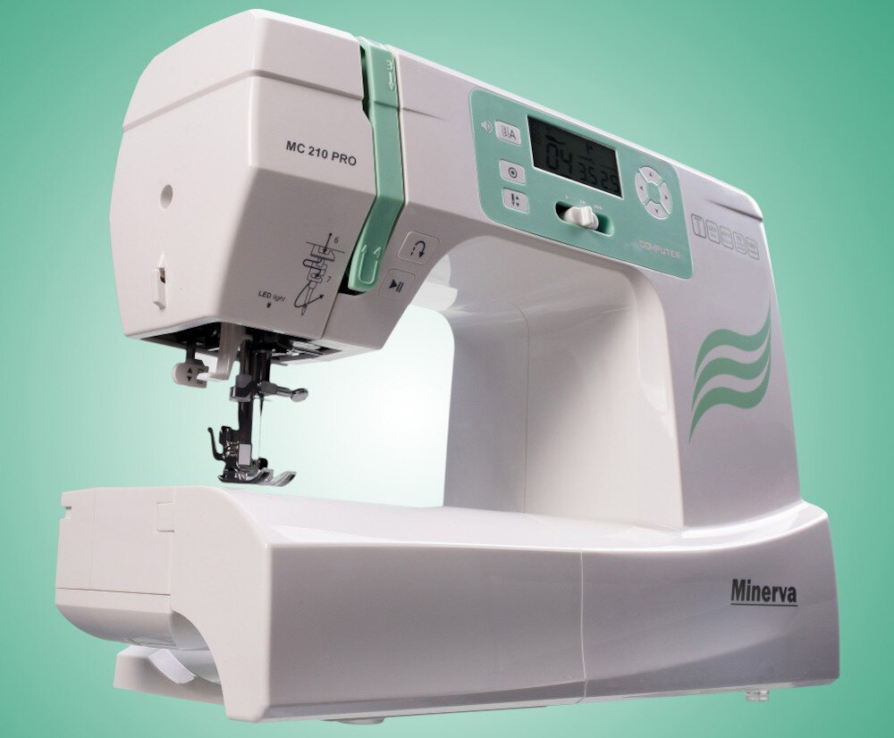 Maszyna do szycia MINERVA MC210PRO wybor funkcjonalnosc wysoka moc 