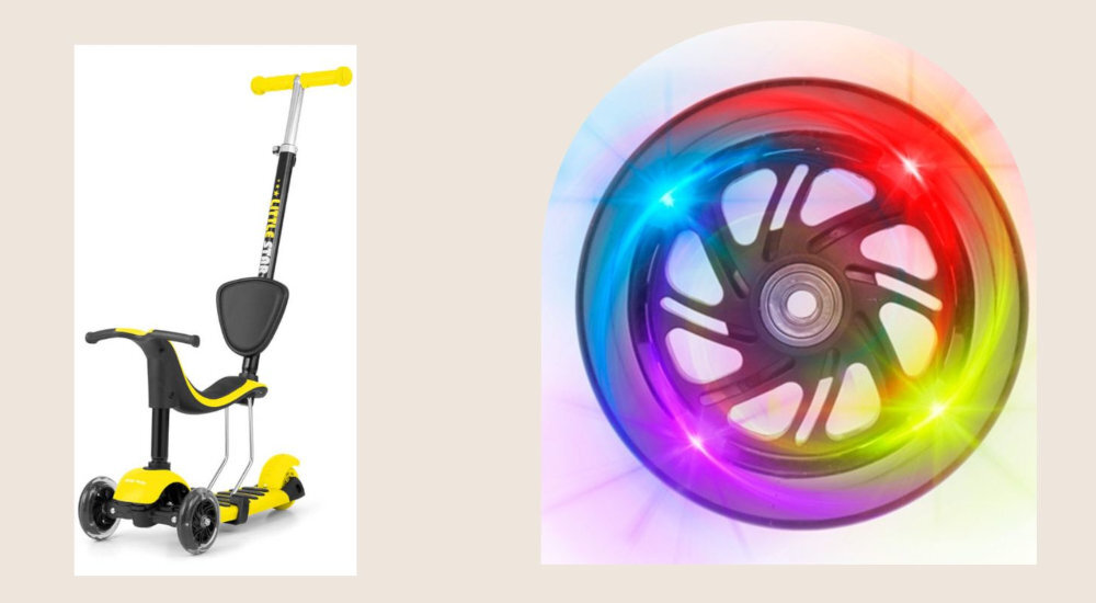 ddd kółka oświetlenie łożyska diody