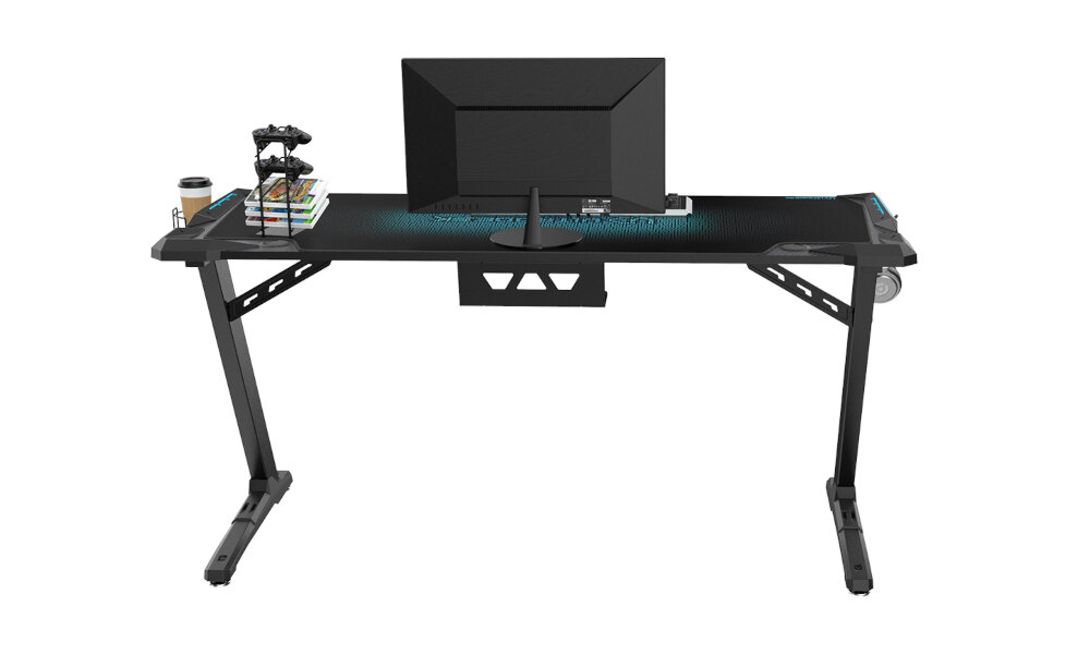 BIURKO DLA GRACZA ULTRADESK SPACE XXL duży blat pulpit 