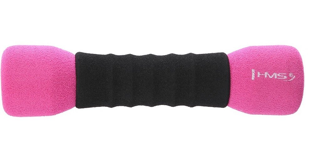 Hantla HMS CM06 (2 x 1 kg)) z wysokiej jakości komponentów wewnętrzna warstwa żeliwna zabezpieczona pianką łatwy w czyszczeniu pokrycie piankowe nadaje estetyczny wygląd