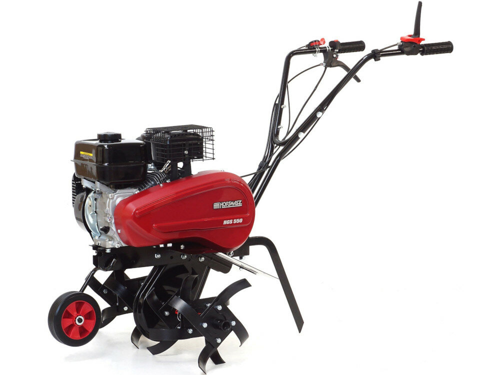 Glebogryzarka spalinowa HORTMASZ HGS 550 wyglad front bok