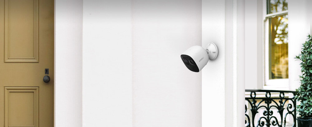 Kamera monitorująca IMOU Cell Pro KIT-WA1001-300 2-B26E-IMOU (2 szt.)promiennik podczerwieni rejestrowanie obrazu nocą